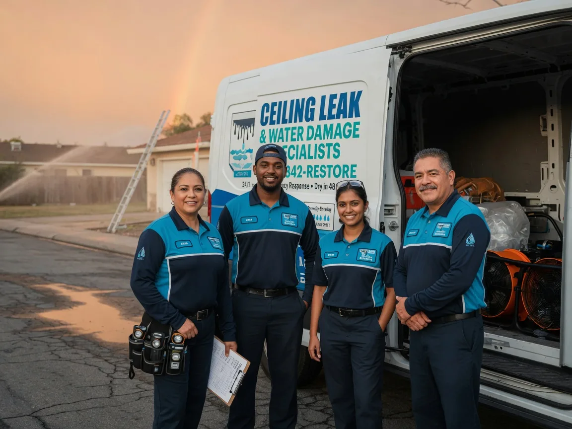 Ceiling Leak Cleanup company in Rosalie, NE